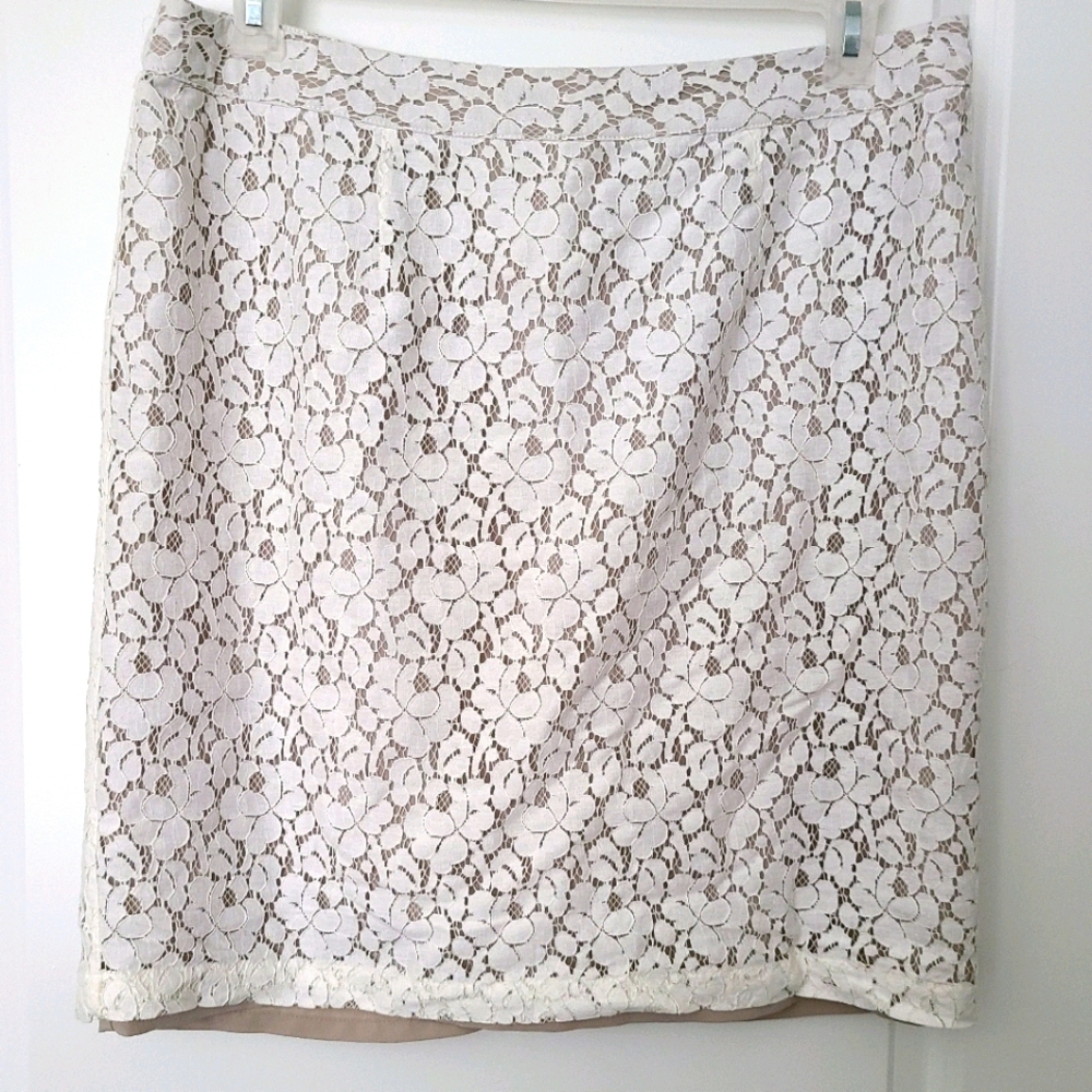 Apt 9 lace overlay pencil skirt sz 14